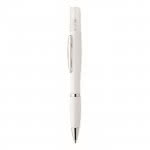 Bolígrafo con pulverizador promocional color blanco segunda vista