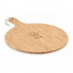 Tablas de cortar de merchandising color madera con logo