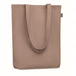 Bolsa para compras personalizada cáñamo color marrón