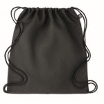 Mochila de cuerdas de cáñamo 200 g/m2 color negro