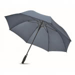 Paraguas personalizados antiviento elegantes color azul tercera vista