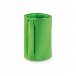 Muñequera personalizada con bolsillo color verde lima
