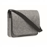 Bolsa para portátil personalizable 15'' color gris oscuro segunda vista