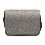 Bolsa para portátil personalizable 15'' color gris oscuro tercera vista