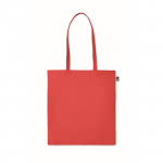 Bolsas algodón personalizables 140 g/m2 color rojo segunda vista