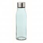 Botellas de cristal para personalizar color azul claro