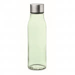 Botellas de cristal para personalizar color verde claro