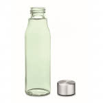 Botellas de cristal para personalizar color verde claro segunda vista