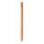 Bolígrafos de bambú promocionales color madera