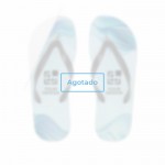 Chanclas personalizadas negras sublimadas Beach Sublim vista de impresión