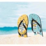 Chanclas personalizadas negras sublimadas Beach Sublim tercera vista bodegón 2