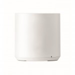 Altavoz para empresa inalámbrico de color blanco tercera vista