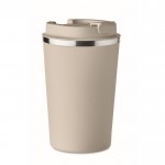Vasos térmicos para empresa de color beige
