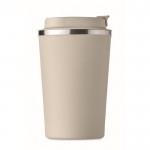 Vasos térmicos para empresa de color beige cuarta vista