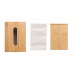 Caja de pañuelos personalizada de color madera primera vista