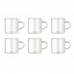 Soporte para tazas personalizado de color madera tercera vista