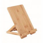 Soporte para tablet en bambú de color madera