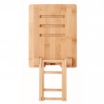 Soporte para tablet en bambú de color madera sexta vista