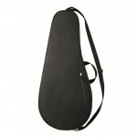 Funda para raqueta de tenis en RPET de color negro