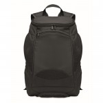 Mochilas personalizadas para deporte de color negro primera vista