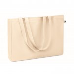 Bolsa de canvas reciclado 280 gr/m2 color beige