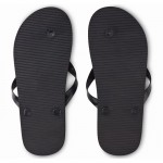 Sandalias de playa personalizadas color negro segunda vista