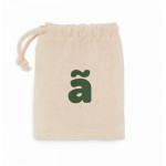 Espejo de maquillaje de bambú con bolsa personalizada
