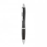 Bolígrafo personalizado con pulsador color negro
