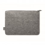 Funda para portátil de fieltro color gris segunda vista