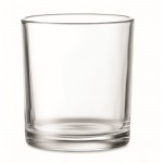 Vasos reutilizables de cristal color transparente