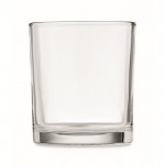 Vasos reutilizables de cristal color transparente cuarta vista