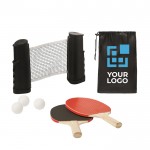 Kit de ping pong con red enrollable vista principal