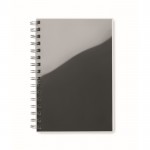 Cuadernos personalizados reciclados color negro
