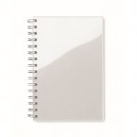 Cuadernos personalizados reciclados color blanco
