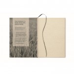 Cuadernos eco personalizados color beige octava vista