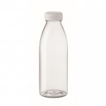 Botella de RPET libre de BPA color transparente