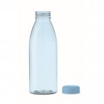 Botella de RPET libre de BPA color azul claro transparente segunda vista