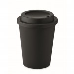 Vaso para llevar personalizado en PP color negro