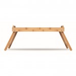 Bandeja plegable de madera color madera tercera vista