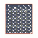 Juego de bingo con tu logotipo color madera segunda vista
