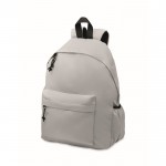 Mochila personalizada de poliéster sencilla color gris