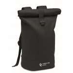 Mochila rolltop de alta calidad 340 g/m2 color negro vista principal