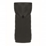 Mochila rolltop de alta calidad 340 g/m2 color negro tercera vista