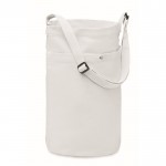 Bolsa bandolera en color 270 g/m2 color blanco