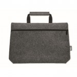 Bolsa de fieltro para portátil de 15'' color gris oscuro primera vista