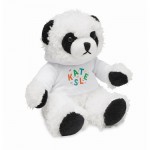 Osito de peluche panda con sudadera color blanco vista principal