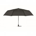 Paraguas plegable de 27'' antiviento color negro