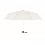 Paraguas plegable de 27'' antiviento color blanco