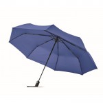 Paraguas plegable de 27'' antiviento color azul real segunda vista