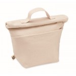 Bolsa nevera de algodón reciclado color beige